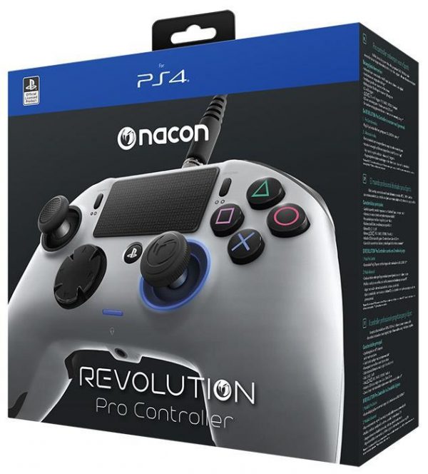 PS4 NACON REV CONTR SILVER