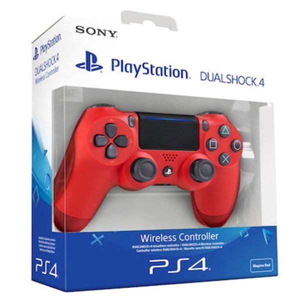 PS4 DUALSHOCK CONT MAGMA RED V2